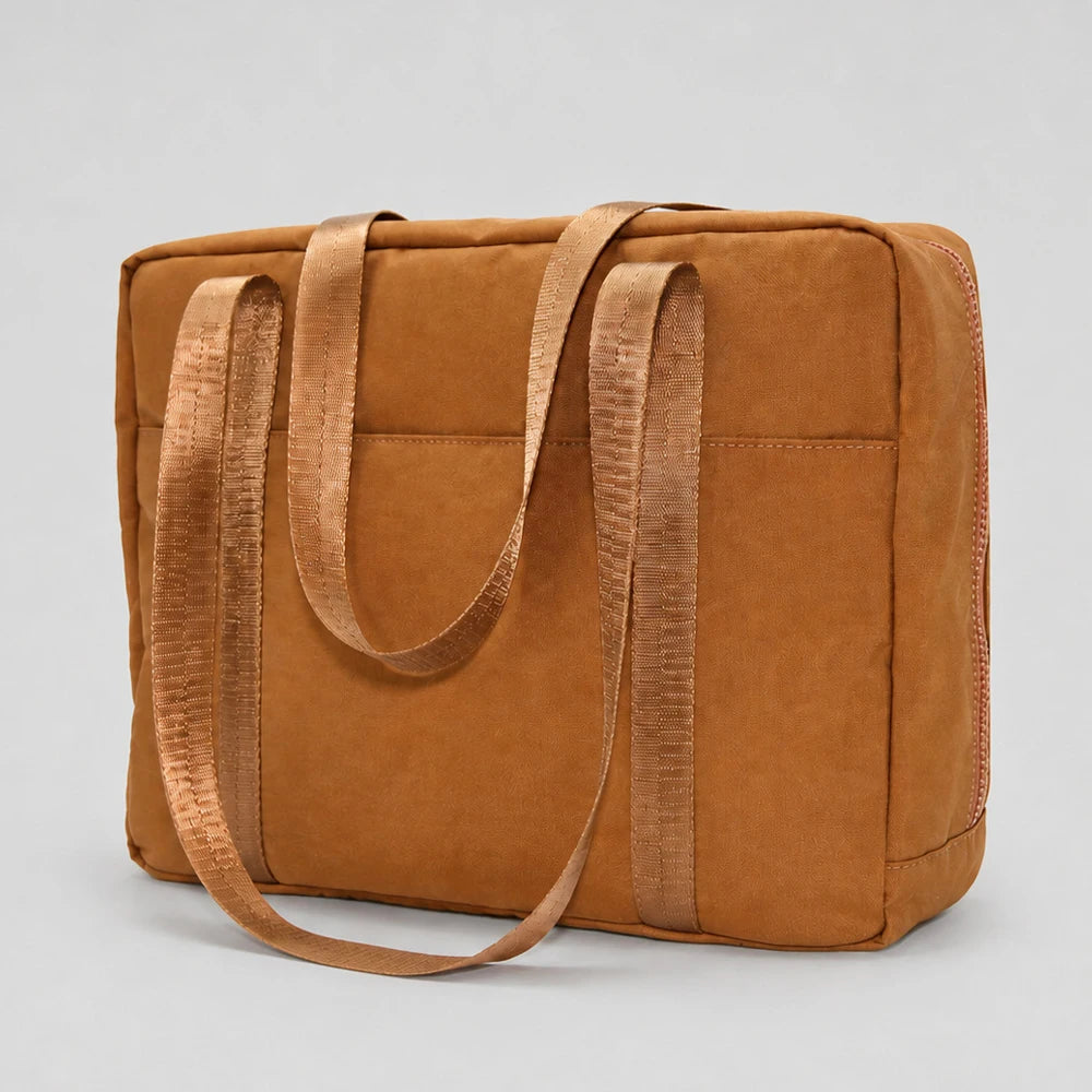 14-inch Polyester Laptop Bag Single-Shoulder Tote Large Capacity Compatible with Apple MacBook 133 Protective Case Included