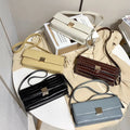 2021 Latest Simple Shoulder Crossbody Bags for Women Soft PU Leather Designer Ladies Hand Bags
