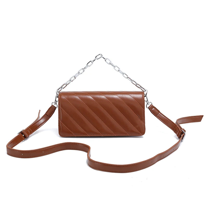 2021 Spring Supplier Trendy Women Fashion Ladies Bag Chain Purse Handbags