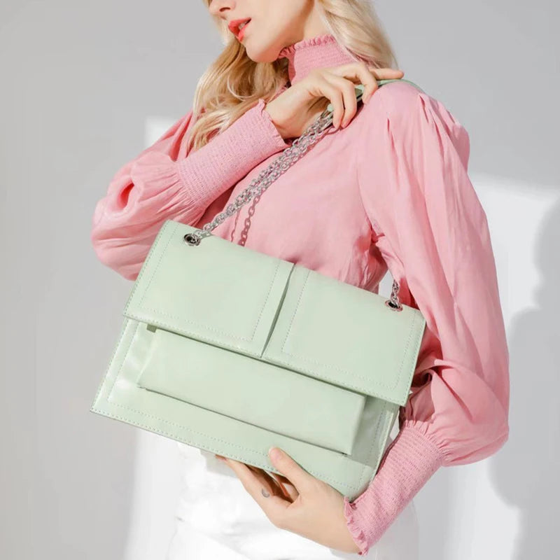 2021 Summer NEW PU Multi-layer Large Capacity Armpit Bag Hot square Shoulder Bag Unique Crossbody Bags
