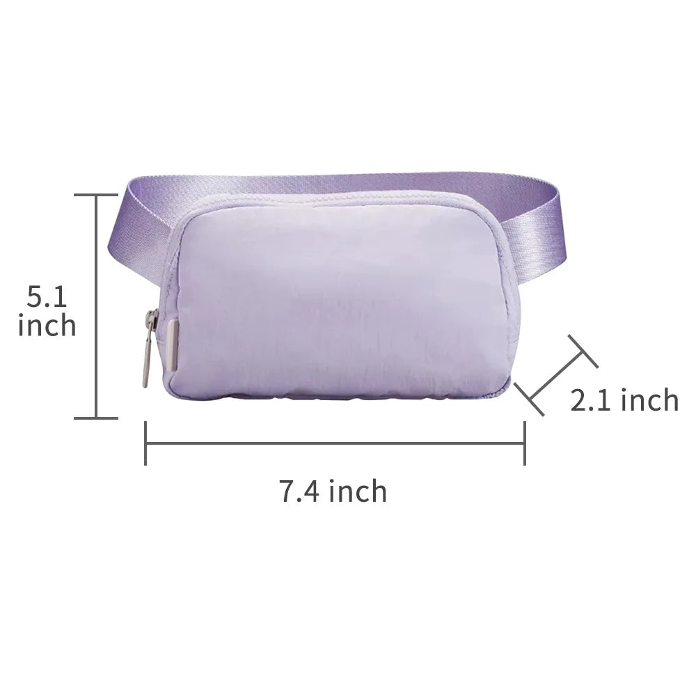 2022 Custom Logo Everywhere Belt Bag Autumn Orange Outdoor Running Fanny Pack