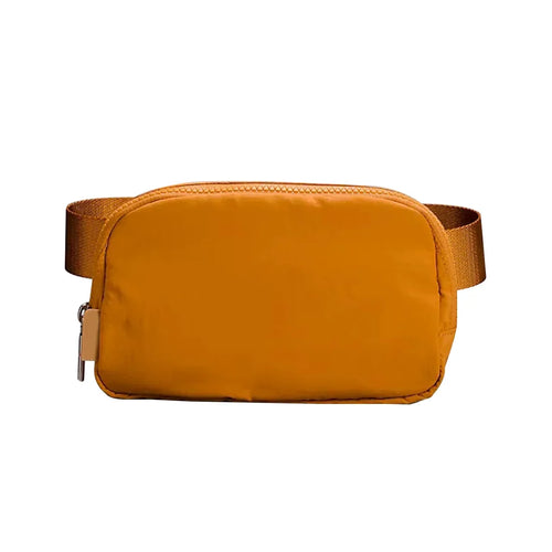2022 Custom Logo Everywhere Belt Bag Autumn Orange Outdoor Running Fanny Pack