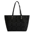 2022 New Large Bag Floral Fabric Plaid Women's Tote Shoulder Bag