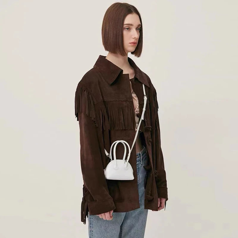 2022 Women's Summer New Fashion Shell Bag Leather Texture Crossbody Bag