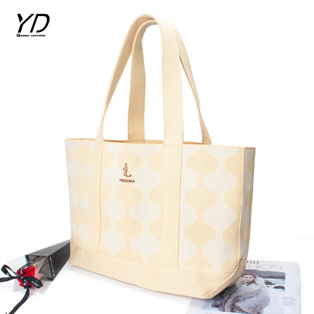 2023 Custom Knit Bag Tote Bag Knitted Sleeping Bag for Women