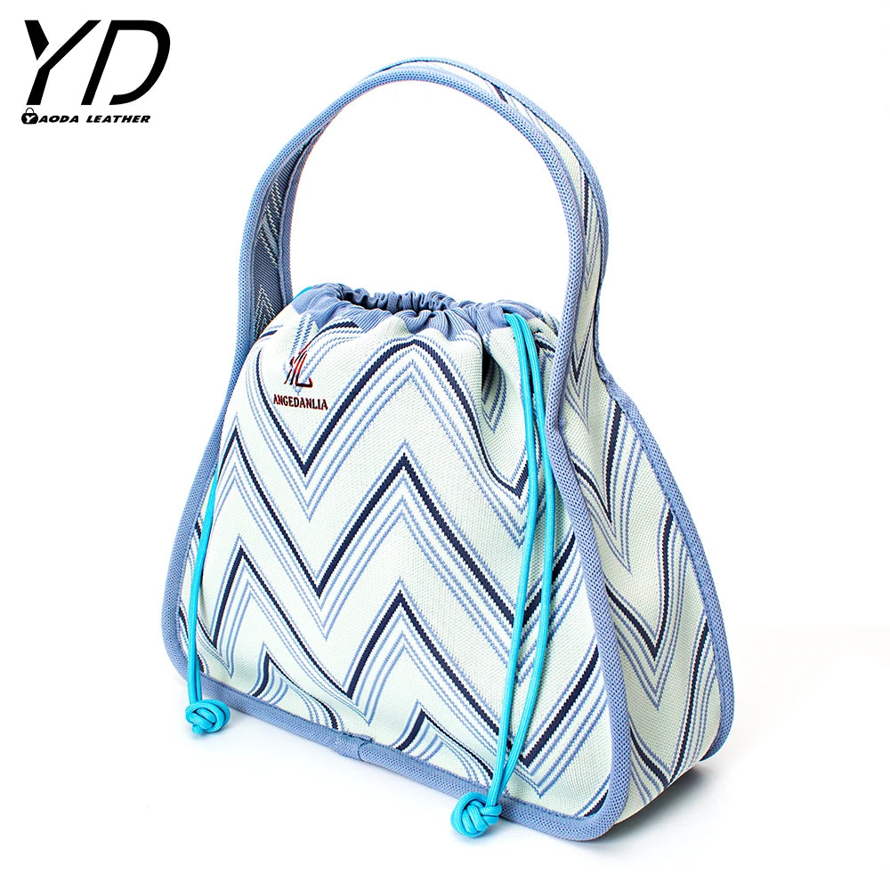 2023 Customize Women Handmade Crochet Handbags Mini Bag Knit