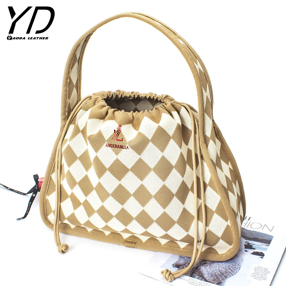 2023 Knitted Bag Women Customize Women Handmade Crochet Handbags