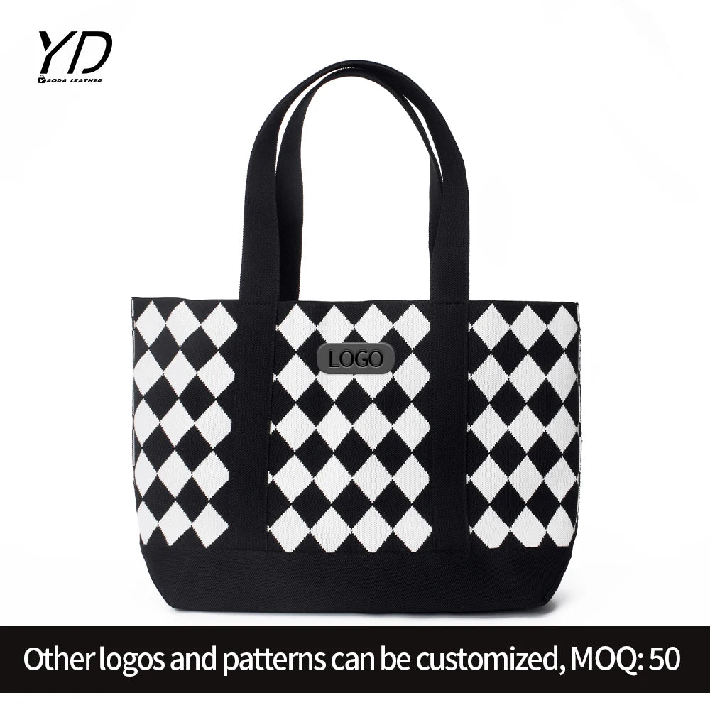 2023 New Arrival Knit Bag Simple Customized Color and Size Tote Bag for Women
