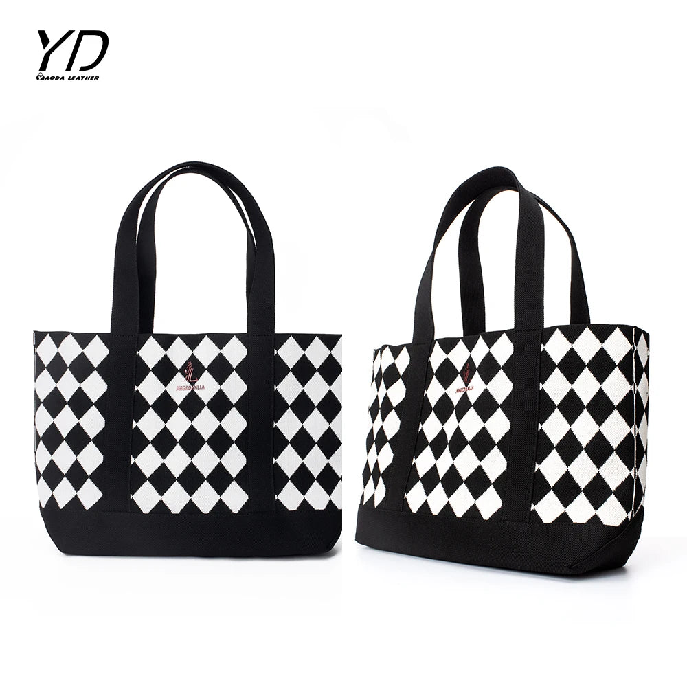 2023 New Arrival Knit Bag Simple Customized Color and Size Tote Bag for Women