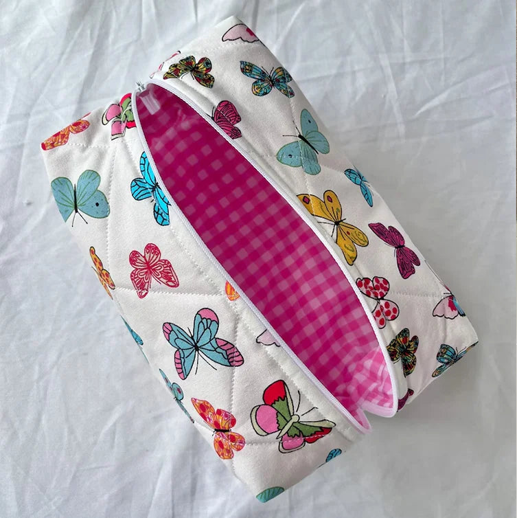 2023 New Fashion Lady Make up Pouch Makeup Bag for Cosmetic Waterproof Trav Cute Polyester