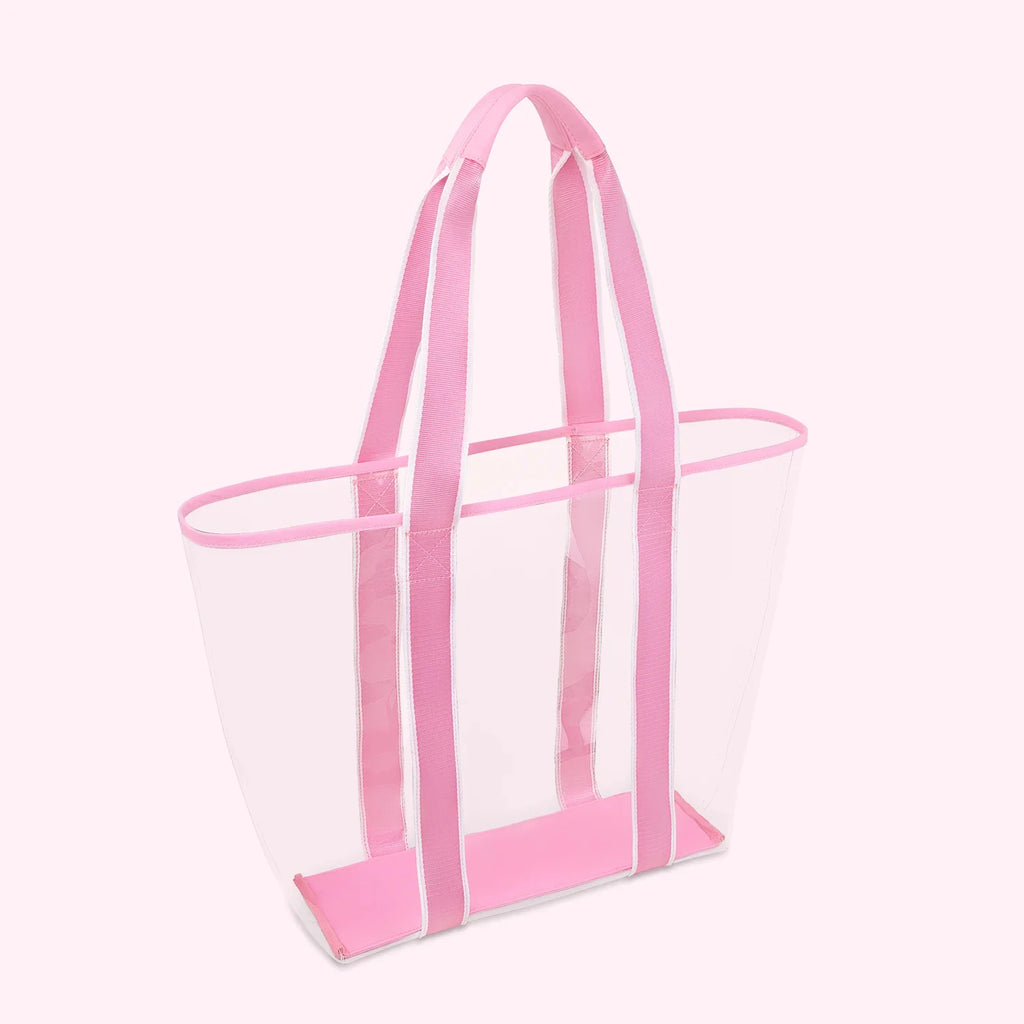 2023 Plastic clear Pvc Tote Bags Large Pvc Tote Bag pink clear Tote Beach Bag