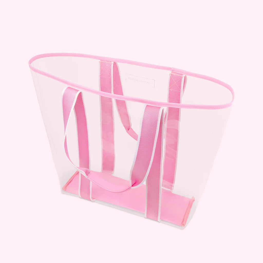 2023 Plastic clear Pvc Tote Bags Large Pvc Tote Bag pink clear Tote Beach Bag