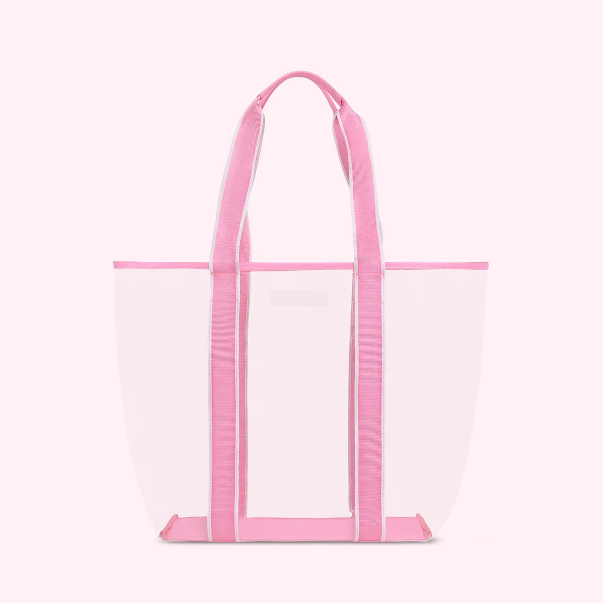 2023 Plastic clear Pvc Tote Bags Large Pvc Tote Bag pink clear Tote Beach Bag