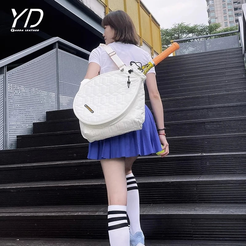 2024 Design Pickleball Sports Bags Padel Racket Bag With Shoe Compartment Tennis Badminton Racquet Tote Carry Bag for Women