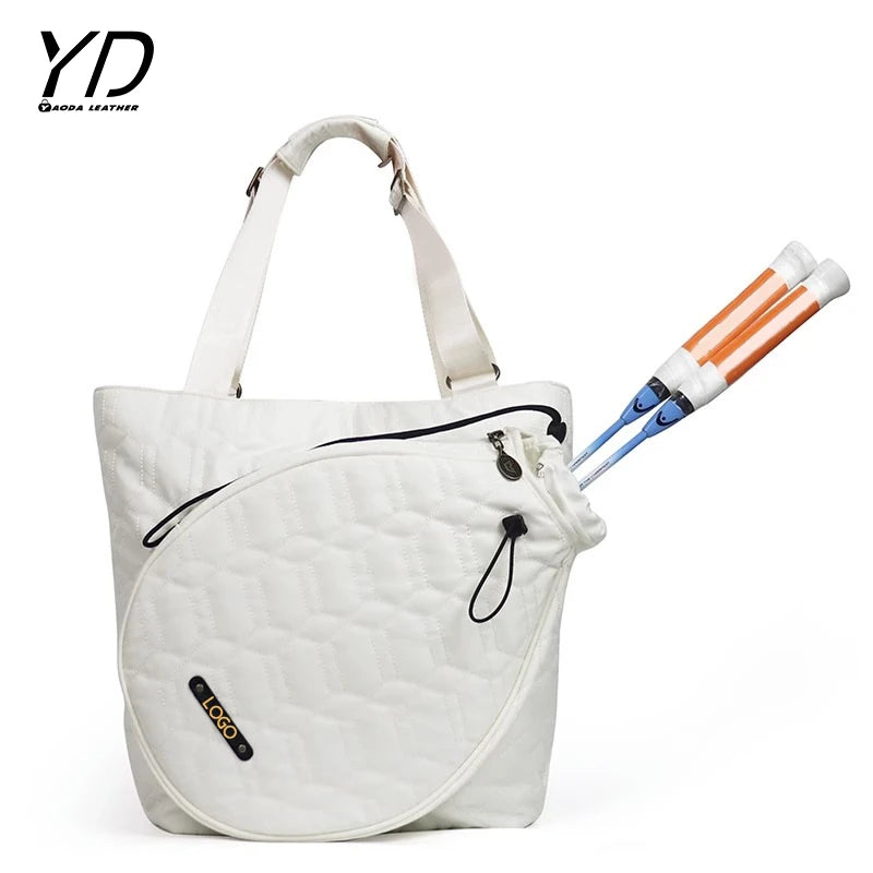 2024 Design Pickleball Sports Bags Padel Racket Bag With Shoe Compartment Tennis Badminton Racquet Tote Carry Bag for Women
