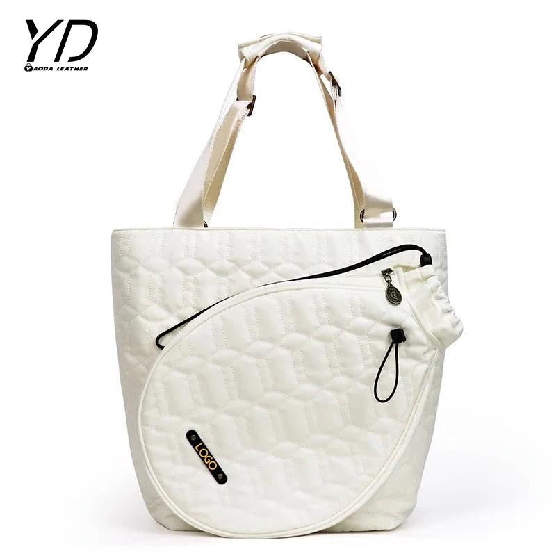 2024 Design Pickleball Sports Bags Padel Racket Bag With Shoe Compartment Tennis Badminton Racquet Tote Carry Bag for Women