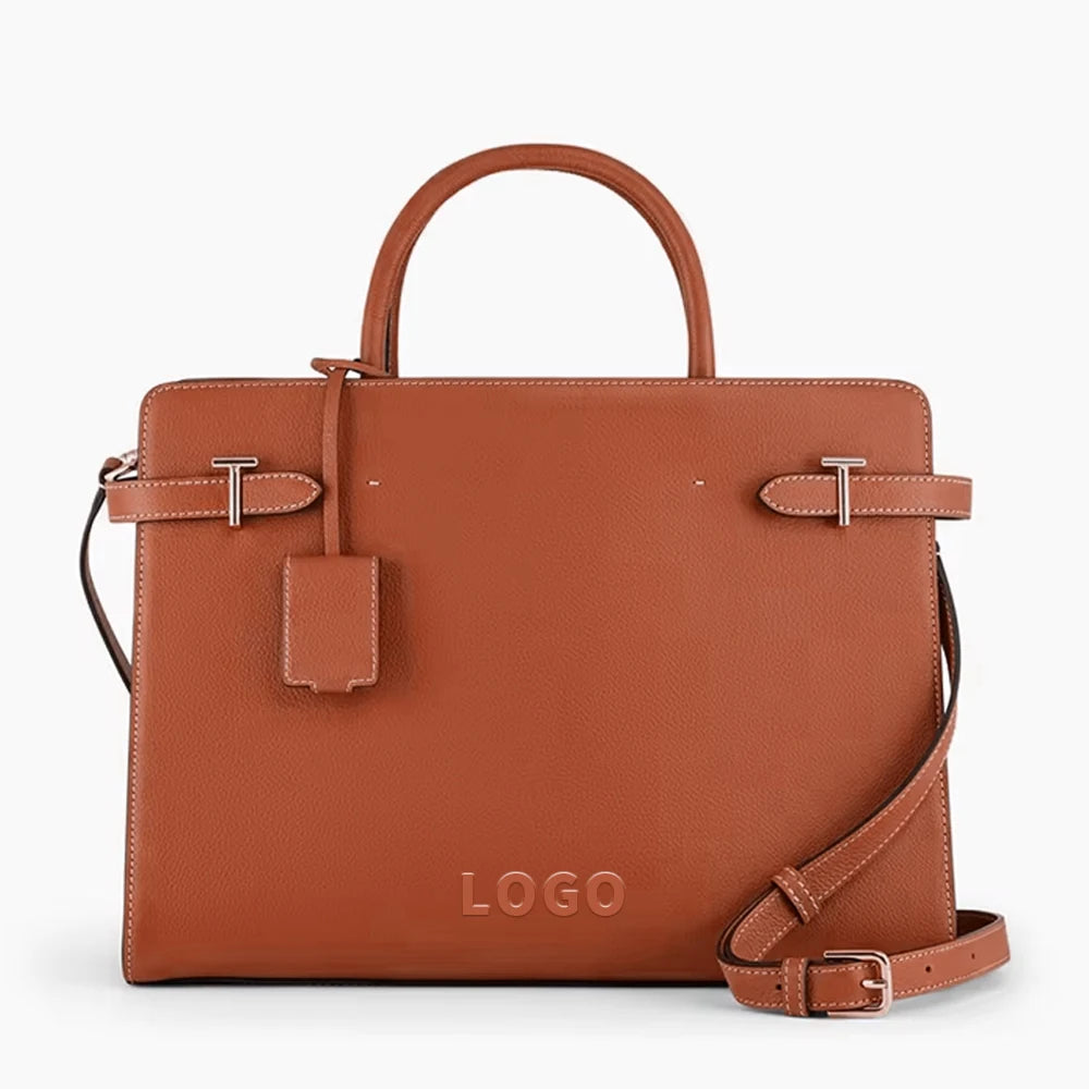 2025 Designer Luxury Classic Manufacturer Business Ladies Handbags Custom Logo Hand Bag Pu Leather