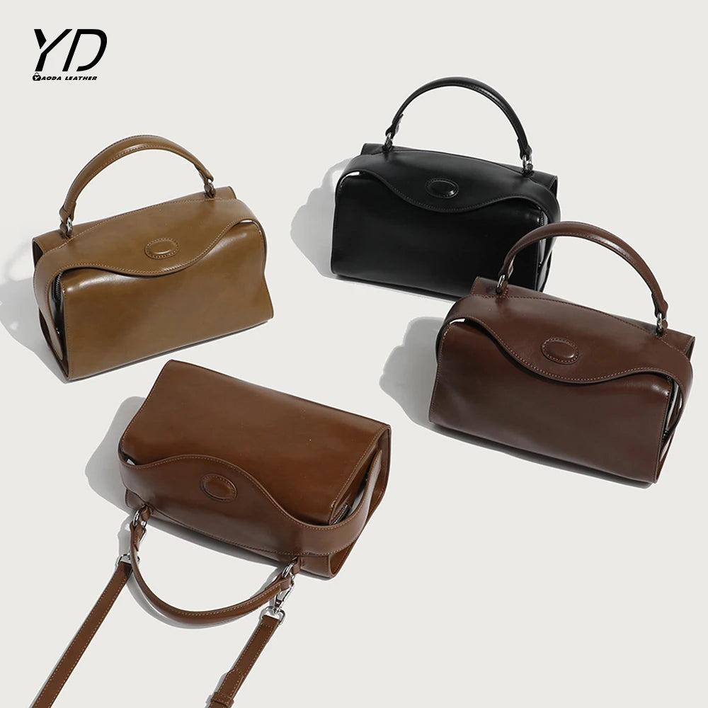 2025 New Arrival Spring New Trendy Boston Women's Bag Handbag