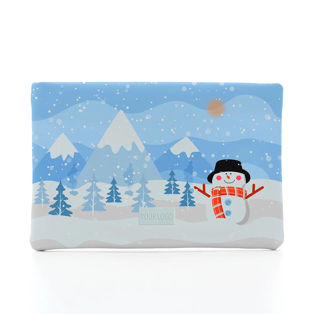 2025 New Fashion Women Handbag Design Red Color Cute Ladies Christmas Spray Printing Purse and Handbags