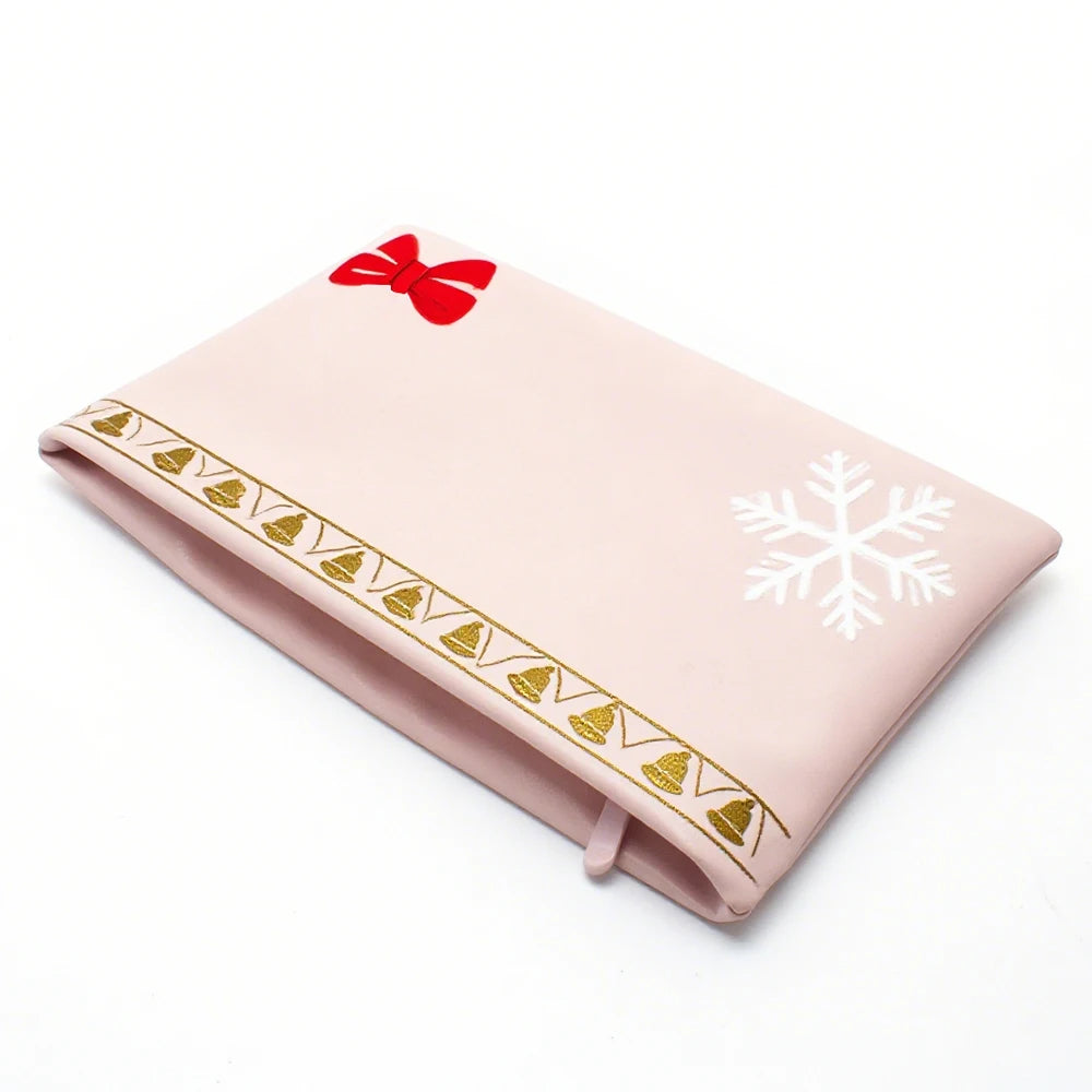 2025 New Fashion Women Handbag Design Red Color Cute Ladies Christmas Spray Printing Purse and Handbags
