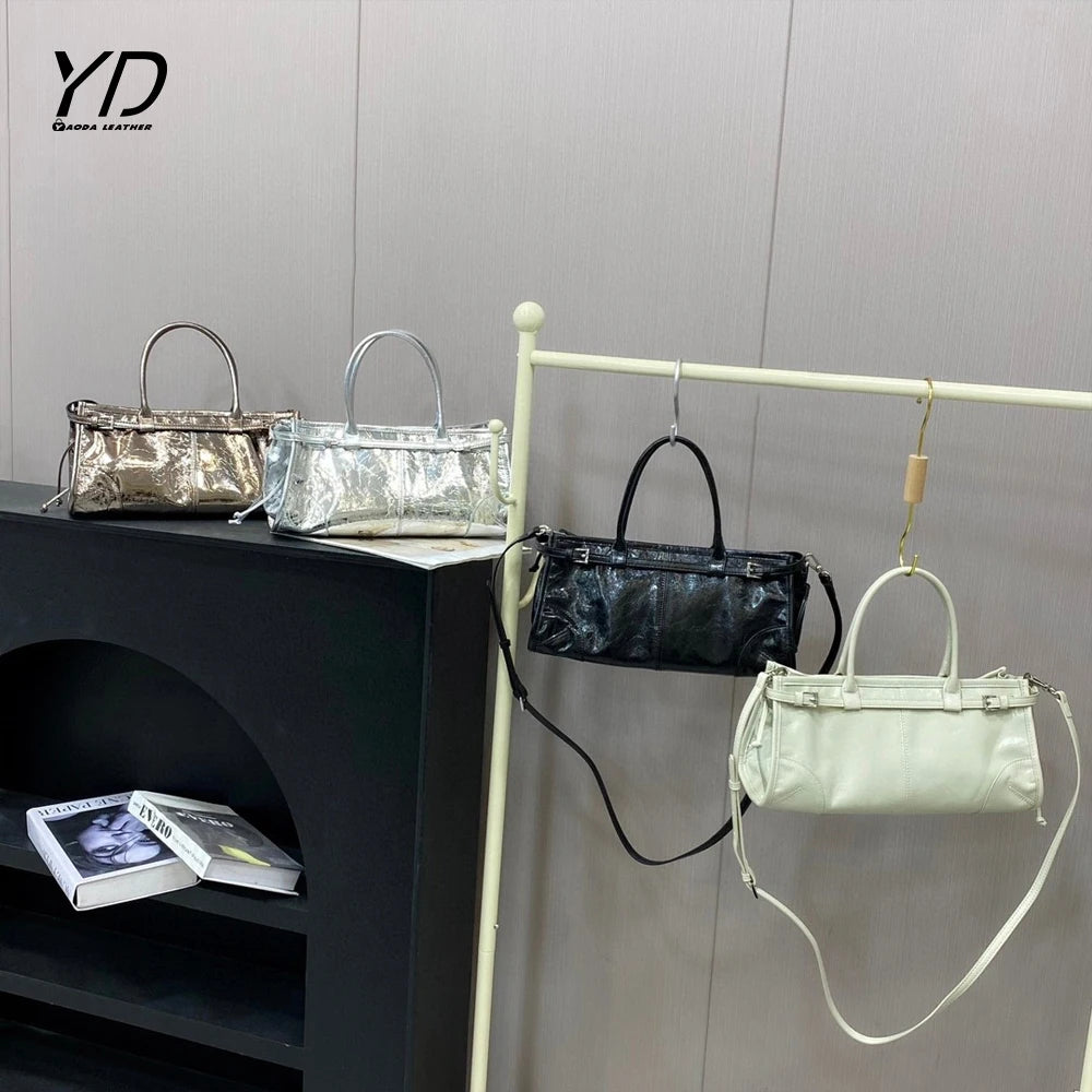 2025 New Fashionable Handbags Unique Design High Sense Handheld Women's Bag