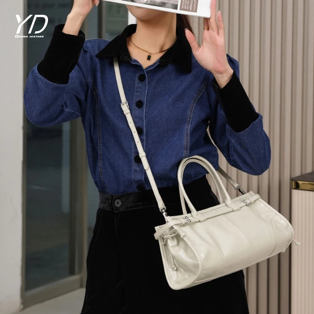 2025 New Fashionable Handbags Unique Design High Sense Handheld Women's Bag