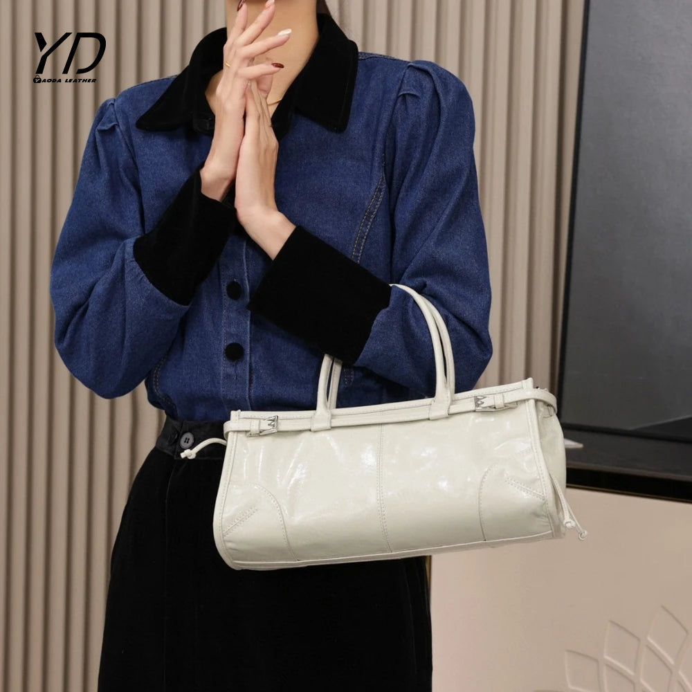 2025 New Fashionable Handbags Unique Design High Sense Handheld Women's Bag