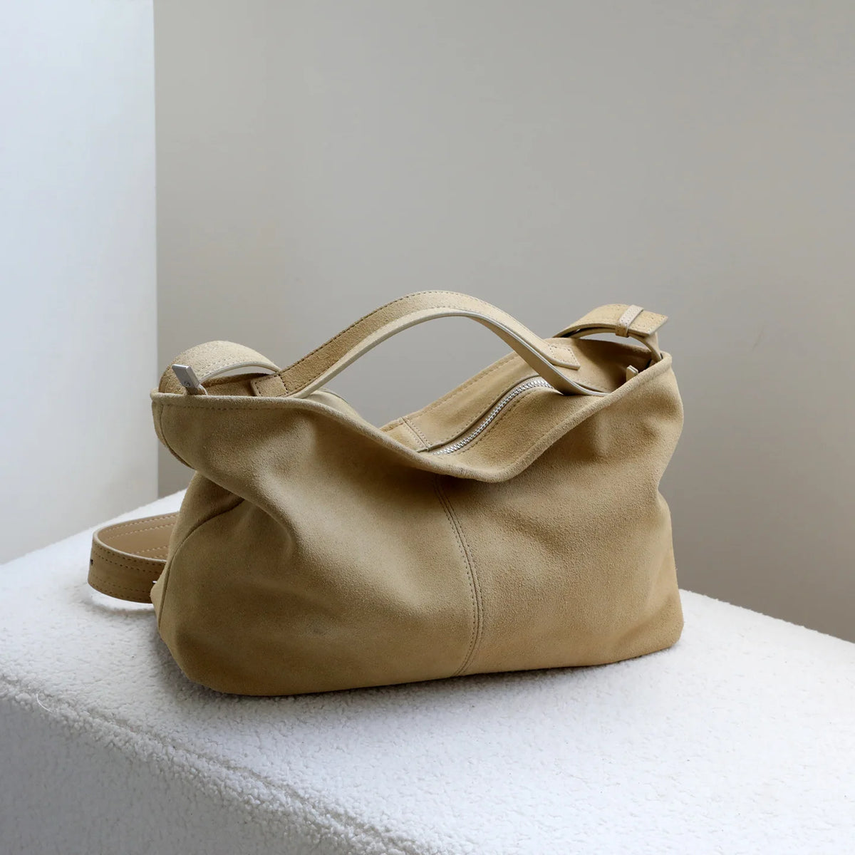 2025 New Frosted Cowhide Women's Handbags Crossbody Shoulder Bags Luxury Genuine Leather Ladies Bags Suede Bags