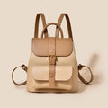 2025 New Large Capacity Travel Backpack Lightweight Leisure PU Leather Women's Bag