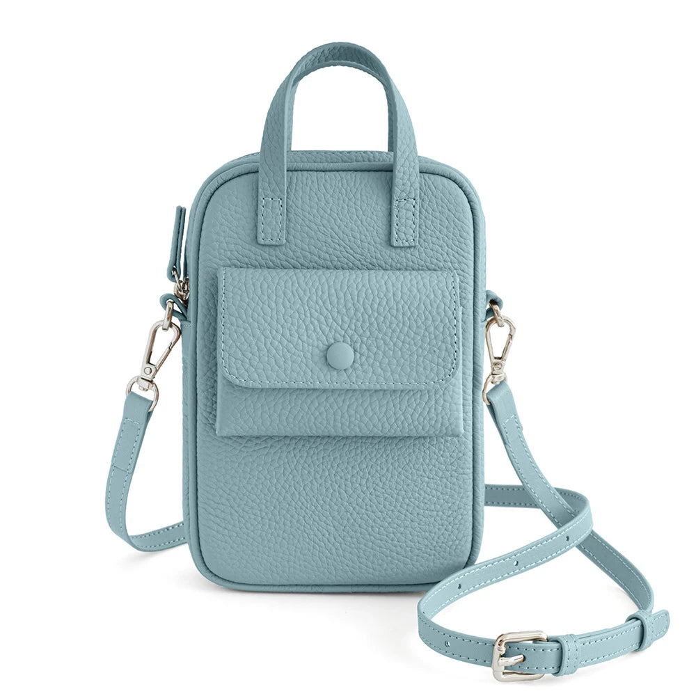 2025 New Women's Genuine Leather Crossbody Shoulder Bag Fashion Women's Shoulder Bags Small Shoulder Mobile Phone Purse