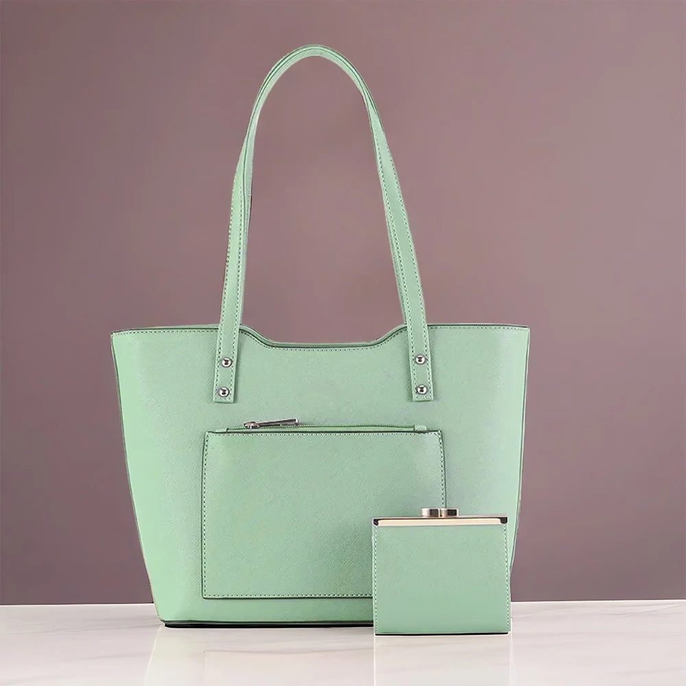 2025 PU Leather Tote Bag Large Female Designer Women's Tote Bags Custom
