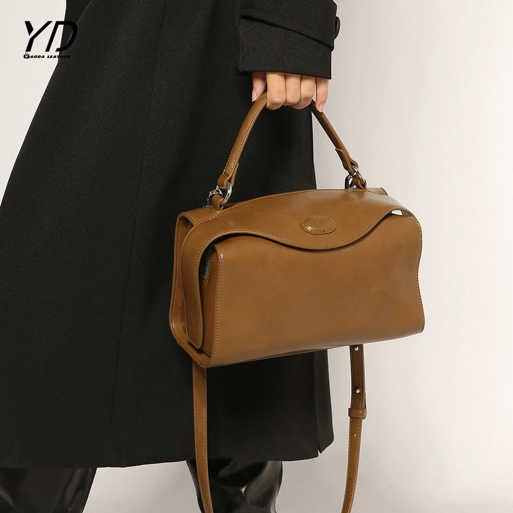 2025 Wholesale New Arrival Spring New Trendy Boston Women's Bag Handbag