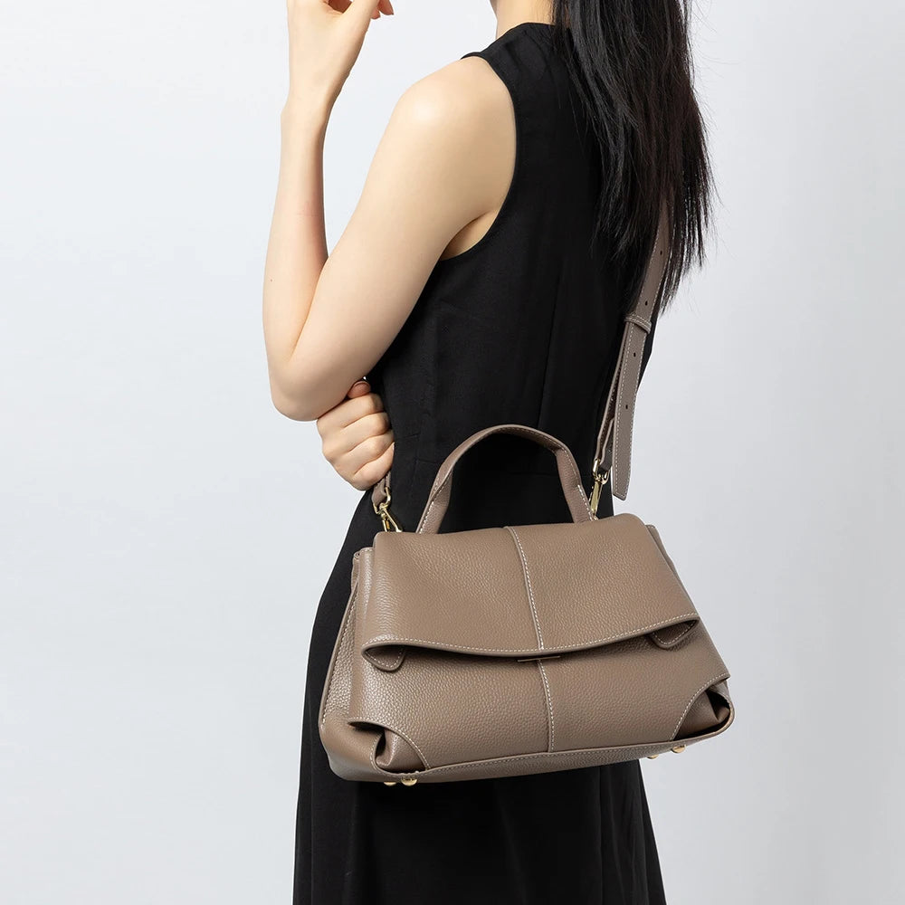2025 Women's Bags Wholesale Genuine Leather Handbags Ladies Women Handbags