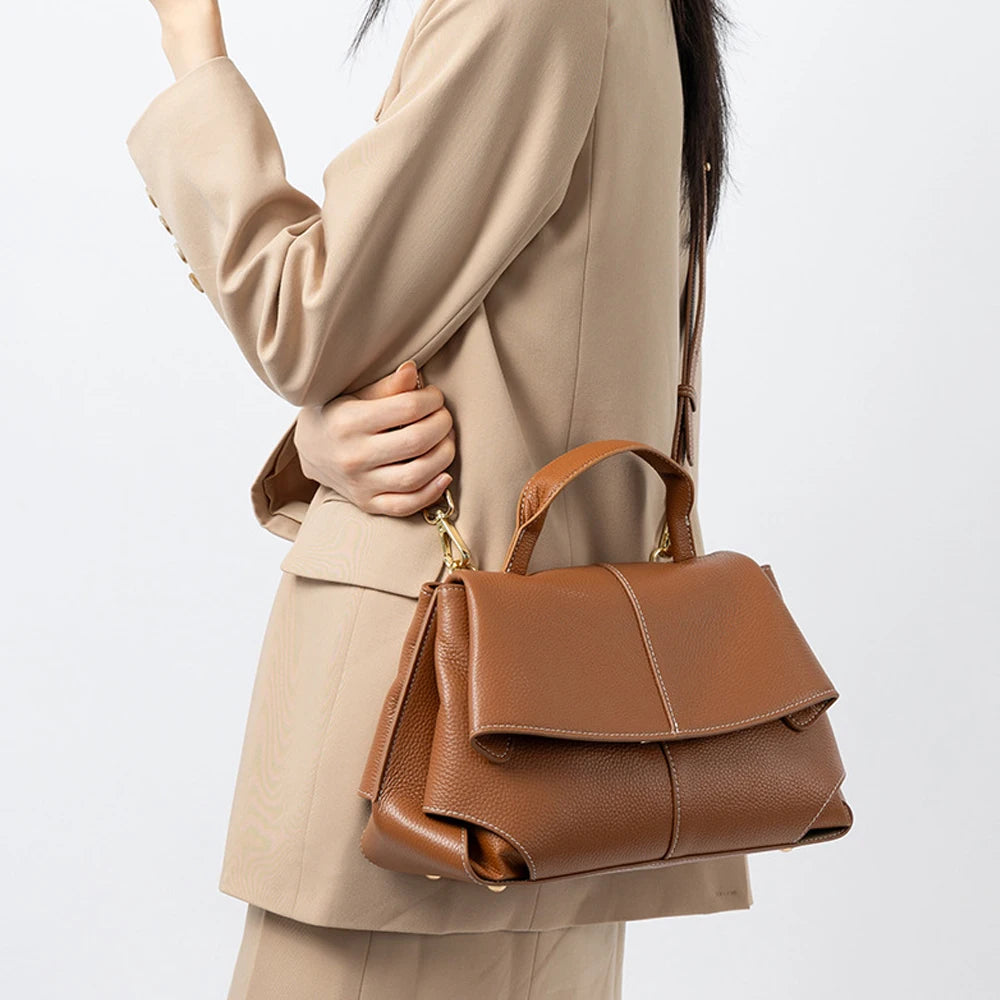 2025 Women's Bags Wholesale Genuine Leather Handbags Ladies Women Handbags