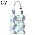 2026 Advanced Technology Holiday Shopping Handbag Custom Printed Eco Knit Tote Bag Shoulder Bag