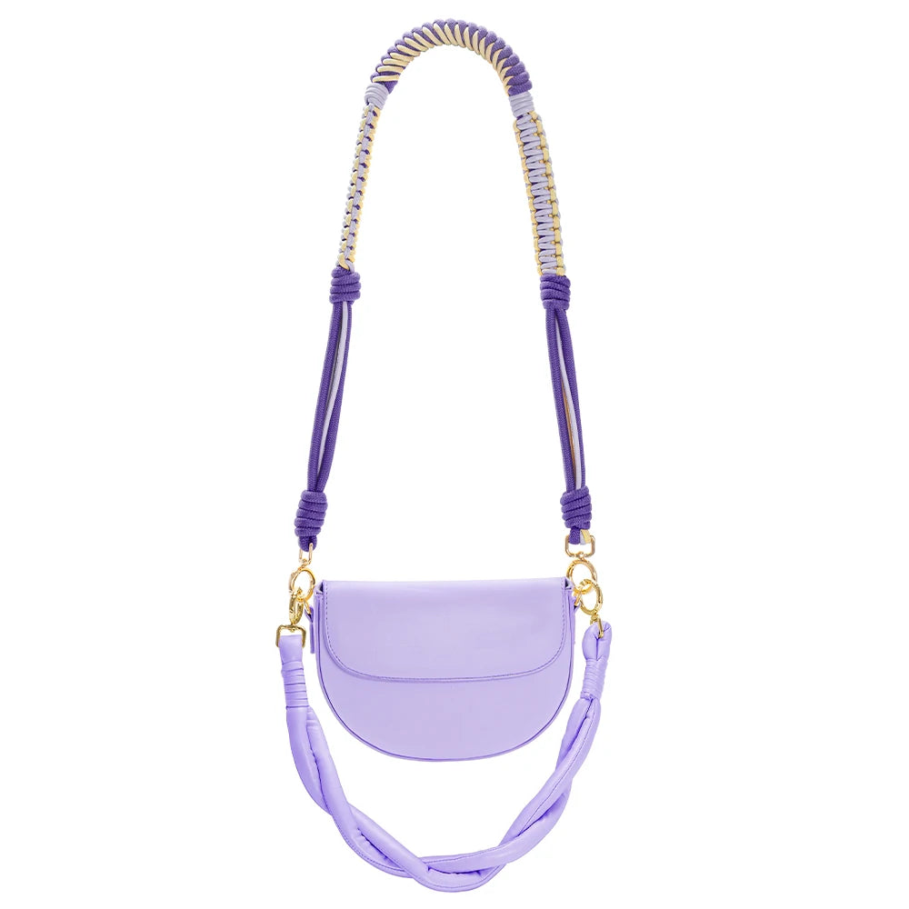 2026 Customized Retro High Quality Women's Shoulder Bag Fashion Saddle Bag with Different Bag Strap