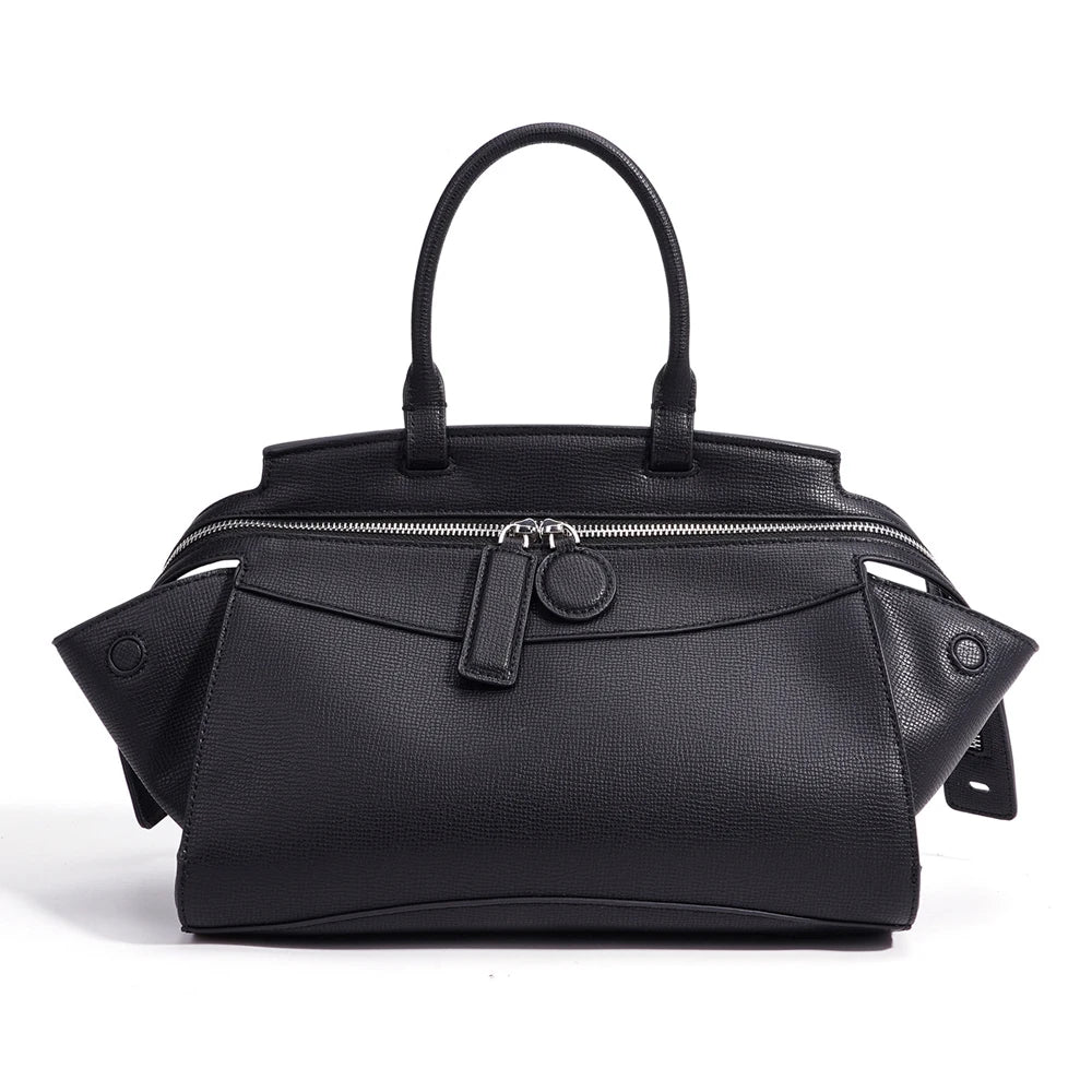 2026 Early Spring Custom Wholesale Genuine Leather Large Capacity Crossbody Shoulder Bags and Retro Women's Handbags
