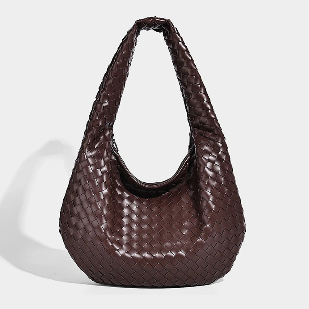 2026 Factory Direct Wholesale Fashion PU Hand Woven Bag for Women