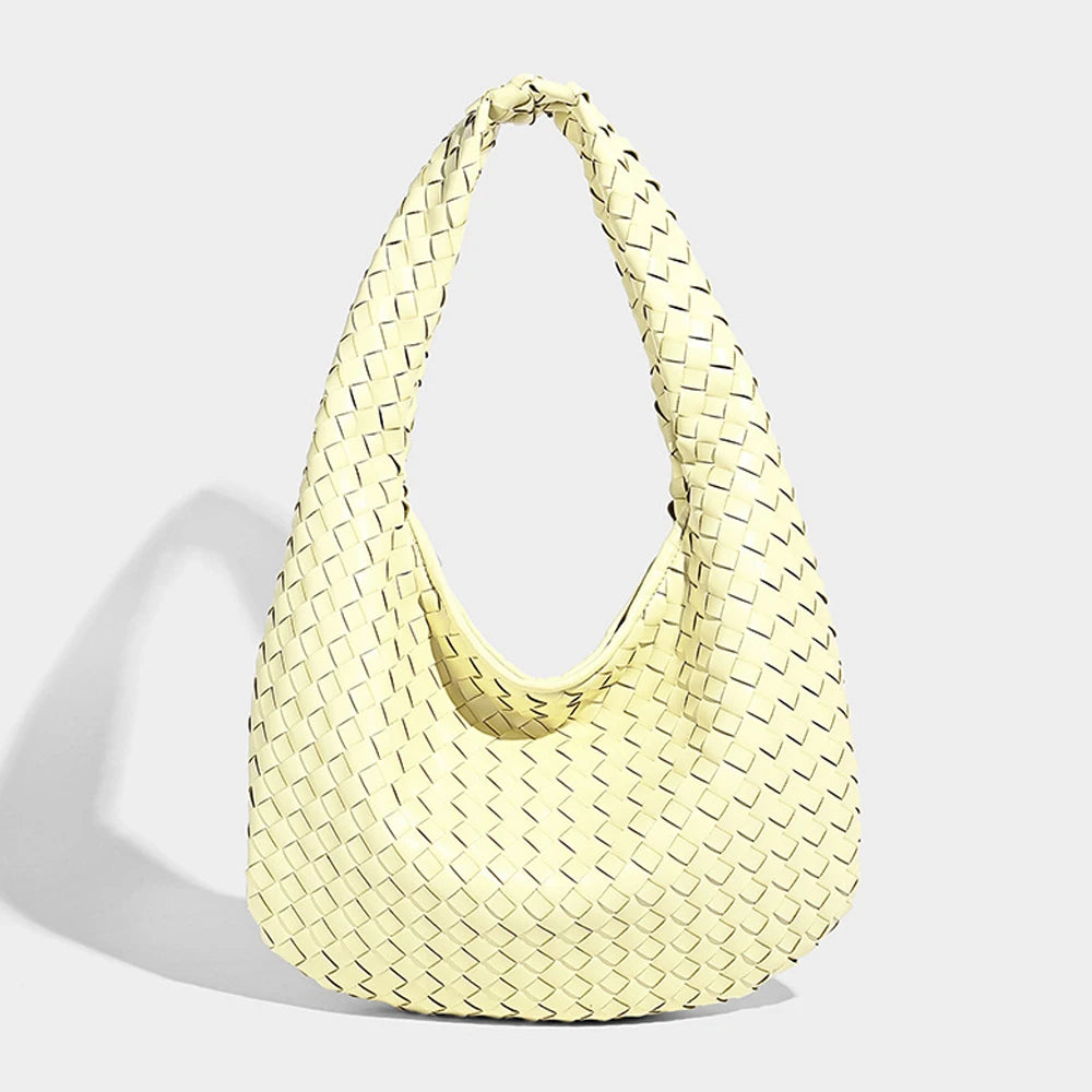 2026 Factory Direct Wholesale Fashion PU Hand Woven Bag for Women