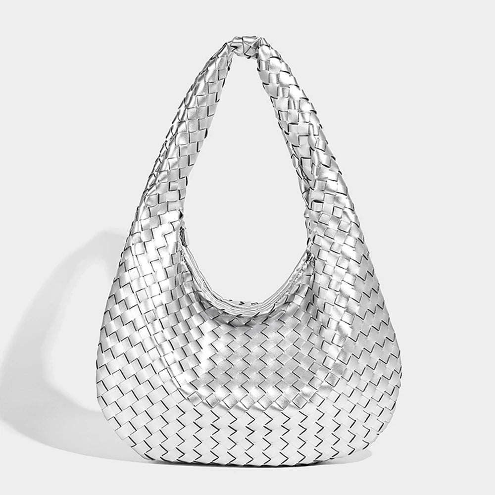 2026 Factory Direct Wholesale Fashion PU Hand Woven Bag for Women
