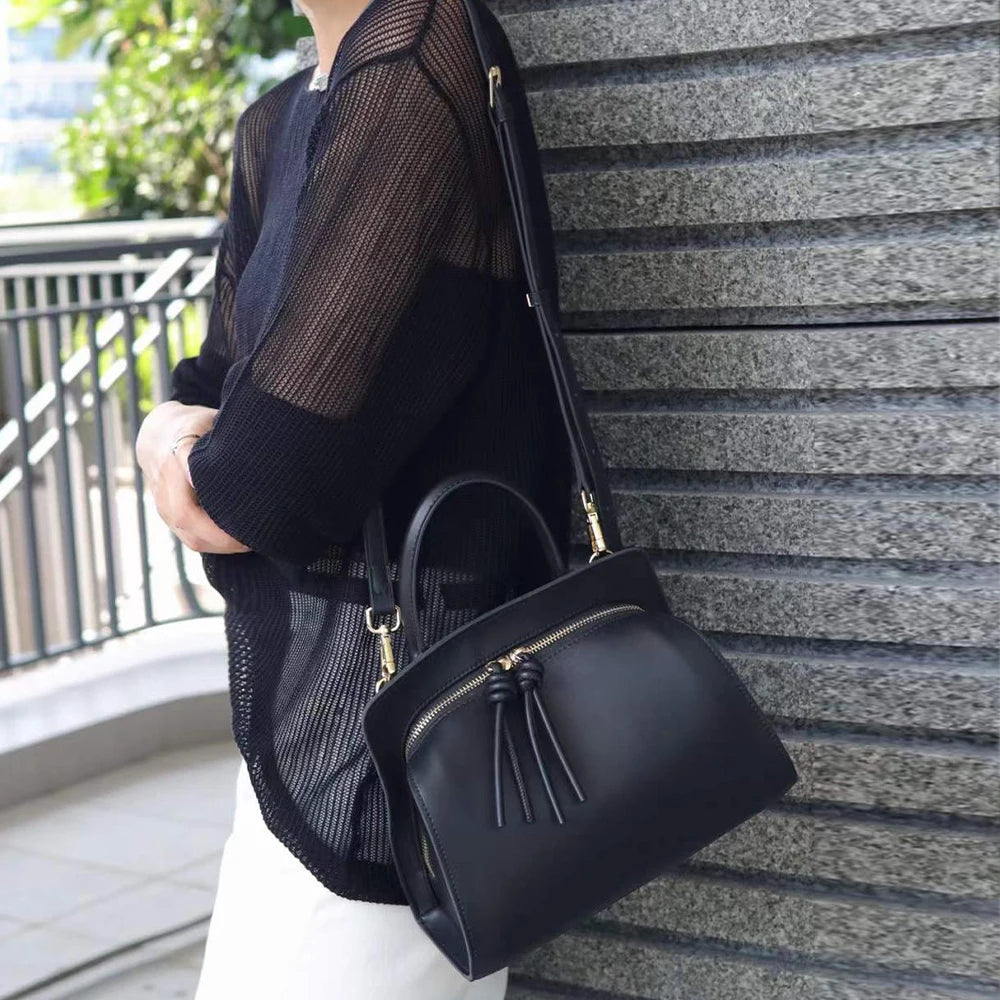 2026 Ladies Luxury Genuine Leather Handbags Famous Brands' Designer Women's Purses with Zipper