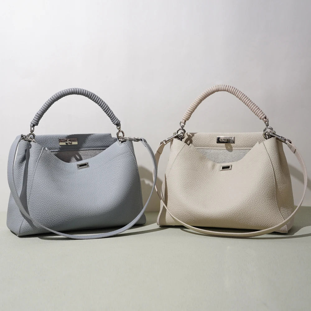 2026 New Arrival Fashion Spring Shoulder Bag with Elegant High-Grade Genuine Leather Women's Bag