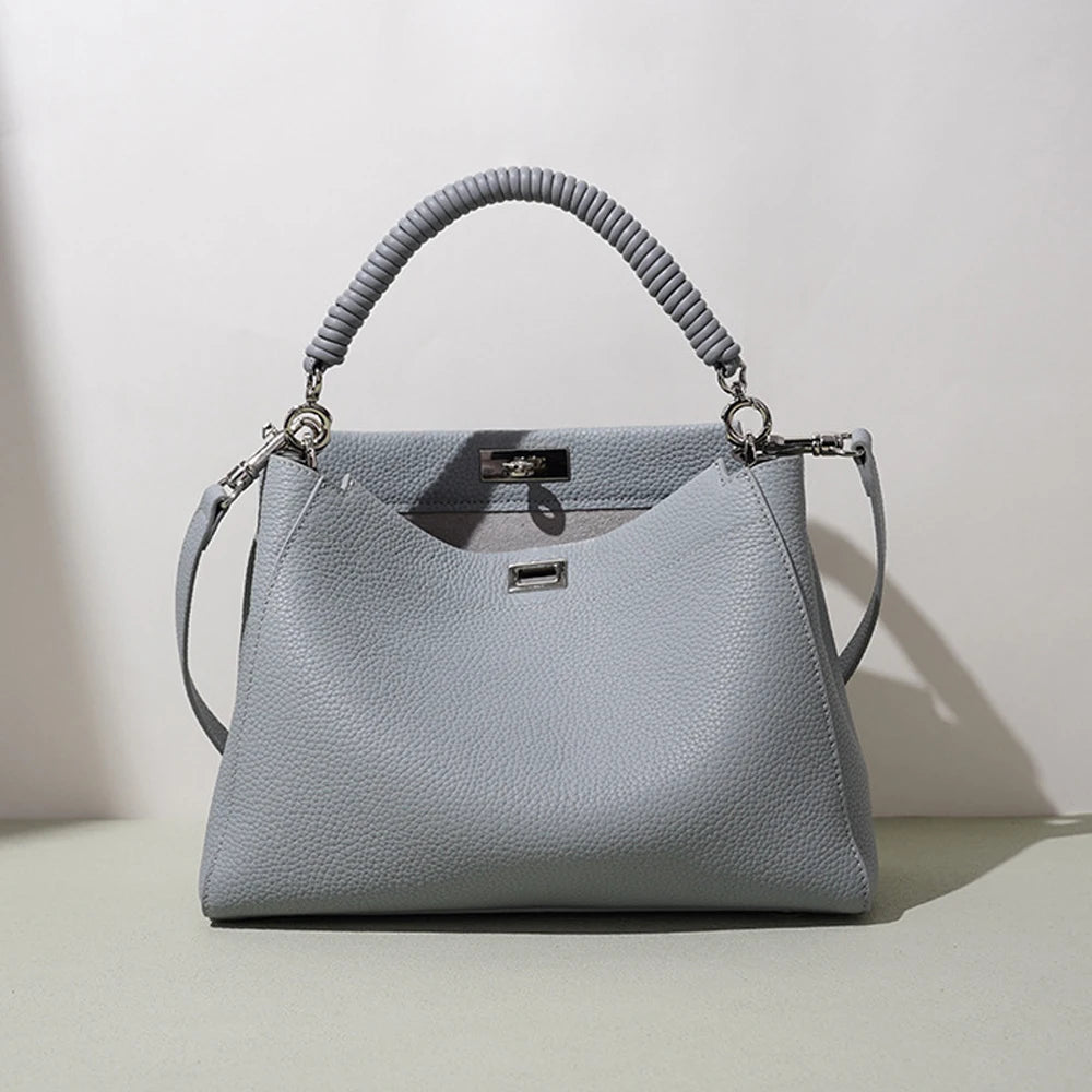 2026 New Arrival Fashion Spring Shoulder Bag with Elegant High-Grade Genuine Leather Women's Bag