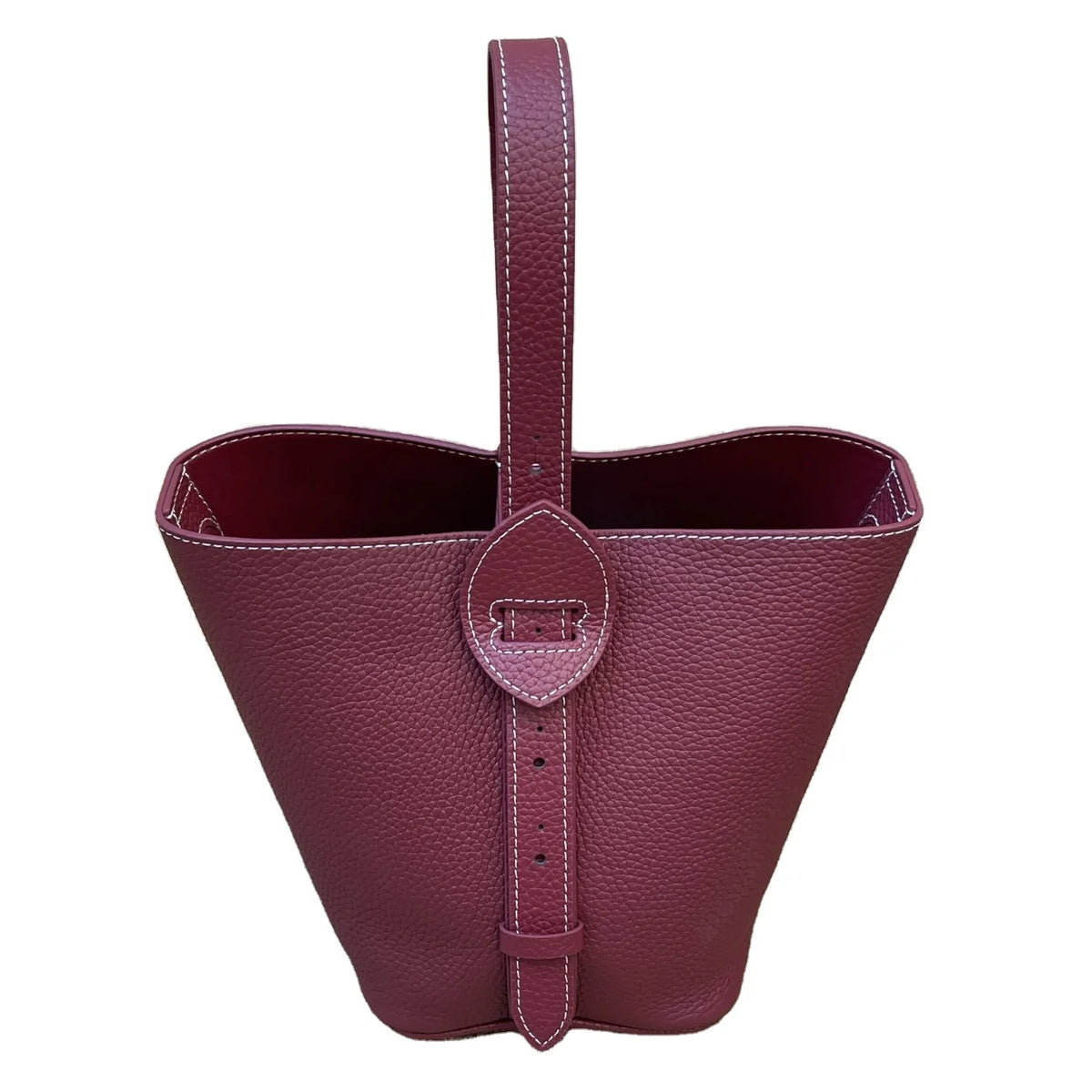 2026 New Genuine Leather Bucket Bags for Women Casual Fashion High Quality Suede Cowhide Women's Handbags Shoulder Bags