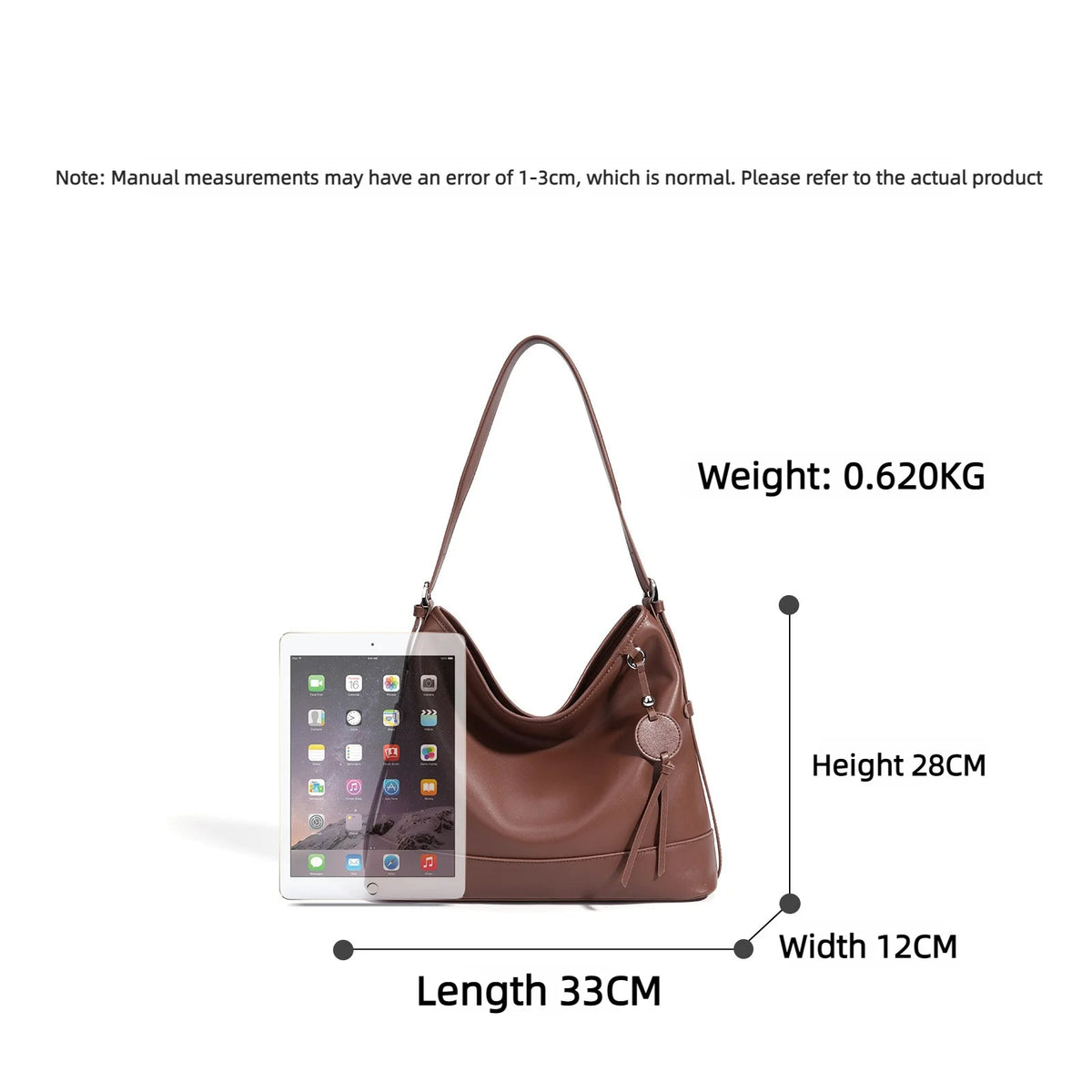 2026 New Genuine Leather Ladies Shoulder Bags Crossbody Bags Casual Fashion High Quality Cowhide Large Capacity Women's Bag