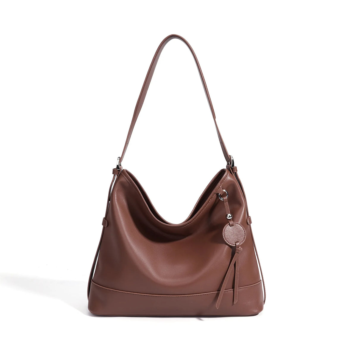 2026 New Genuine Leather Ladies Shoulder Bags Crossbody Bags Casual Fashion High Quality Cowhide Large Capacity Women's Bag