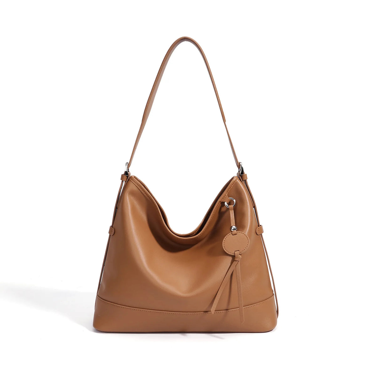 2026 New Genuine Leather Ladies Shoulder Bags Crossbody Bags Casual Fashion High Quality Cowhide Large Capacity Women's Bag
