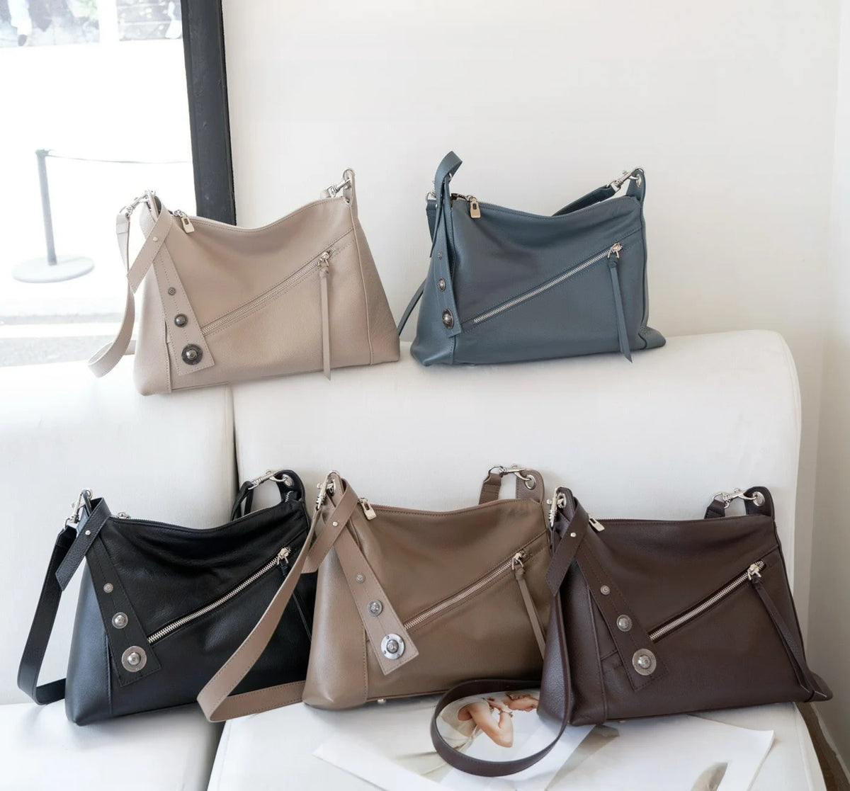 2026 New Genuine Leather Ladys Bags Leisure Fashion High Quality Cowhide Women's Crossbody Bag Shoulder Bags