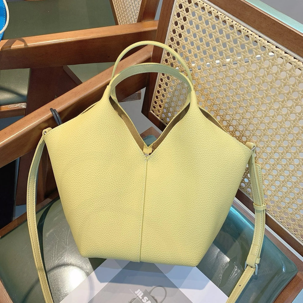 2026 New Genuine Leather Women's Handbags Wholesale or Custom High Quality Cowhide Ladies Bags Popular Ladys Bags