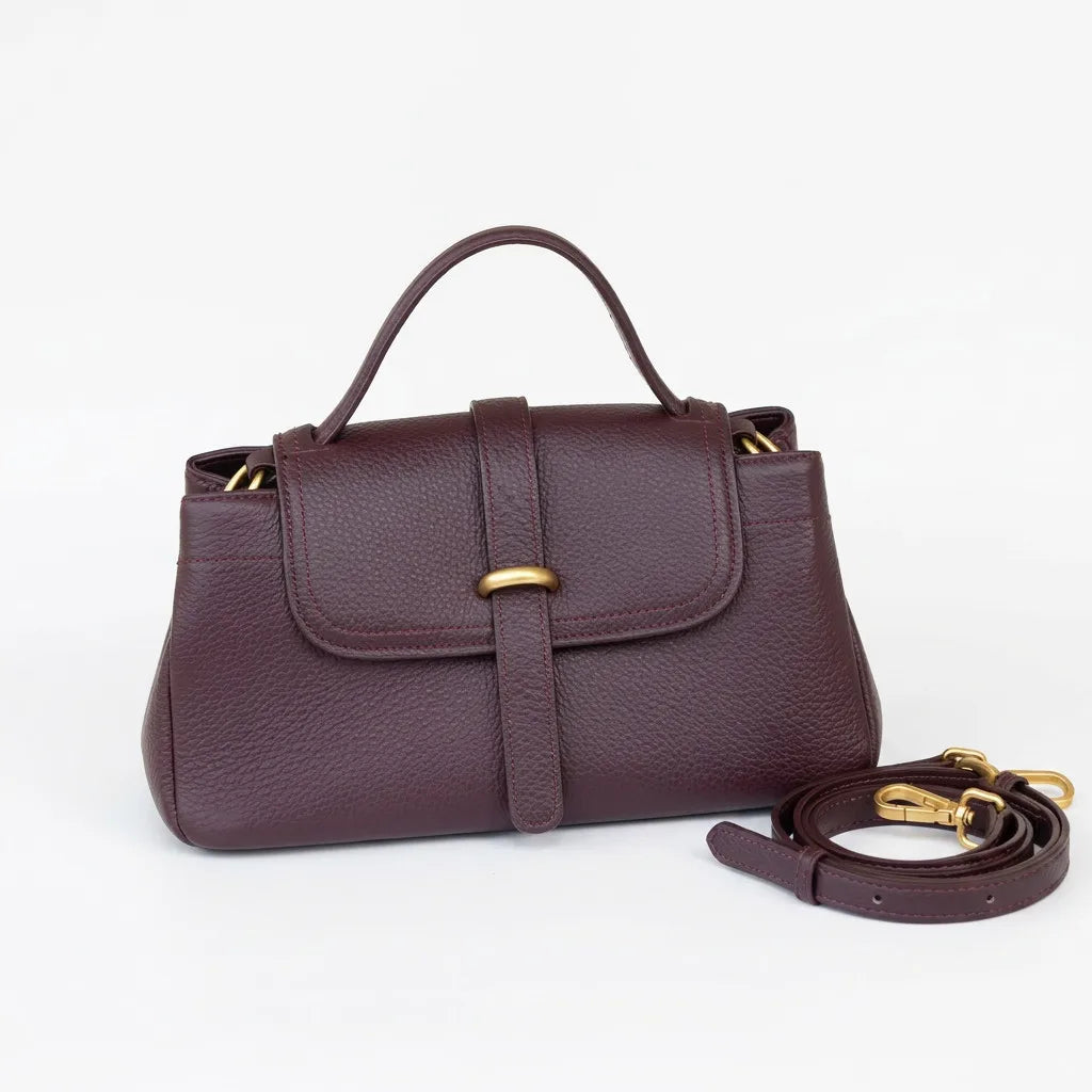 2026 New Genuine Leather Women's Handbags High Quality Top Grain Cowhide Ladies Shoulder Bags Crossbody Bags